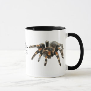 Mug Tarantula, tarantul-mania, grosse araignée