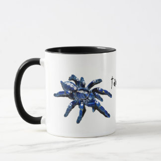 Mug Tarantula, tarantul-mania, grosse araignée bleue