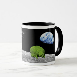 Mug Tardigrades sur la Lune Drôle NASA Apollo 8 Lever