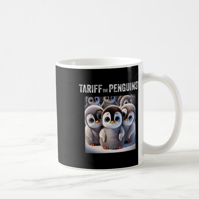 Mug Tarif Les Pingouins. Trump Tarifs (Droite)