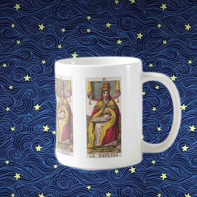 Mug Tarot Vintage haute prêtesse (Créateur téléchargé)