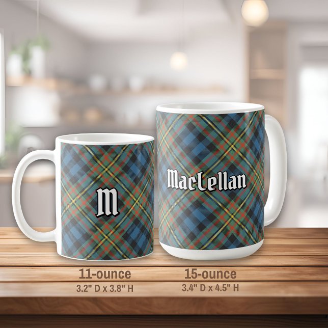 Mug Tartan ancien du clan MacLellan (Créateur téléchargé)
