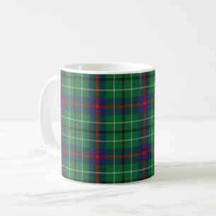 Mug Tartan Clan Duncan Carreaux Vert Rouge Bleu