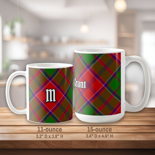 Mug Tartan Clan Grant (Créateur téléchargé)