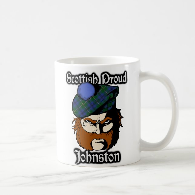 Mug Tartan Clan Johnstone Johnston Écossais (Droite)