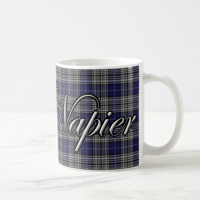 Mug Tartan Classique du Clan Napier (Droite)