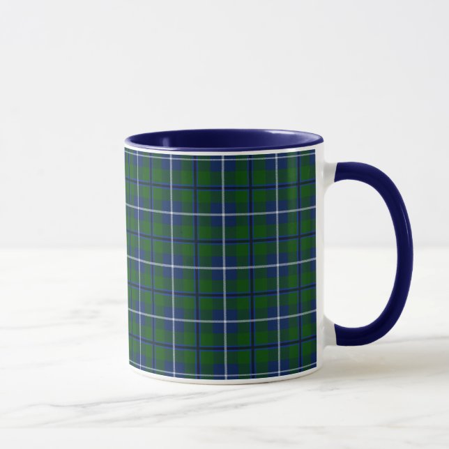 Mug Tartan de Douglas de clan (Droite)