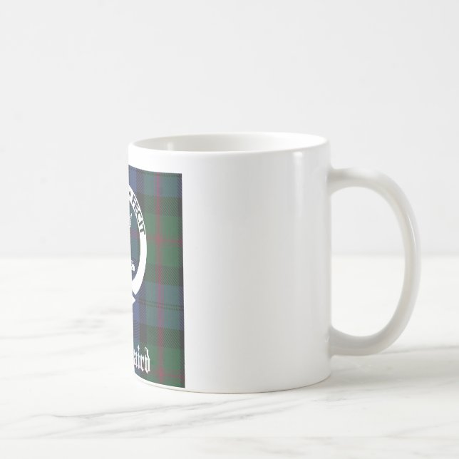Mug Tartan de la crête du Clan Baird (Droite)