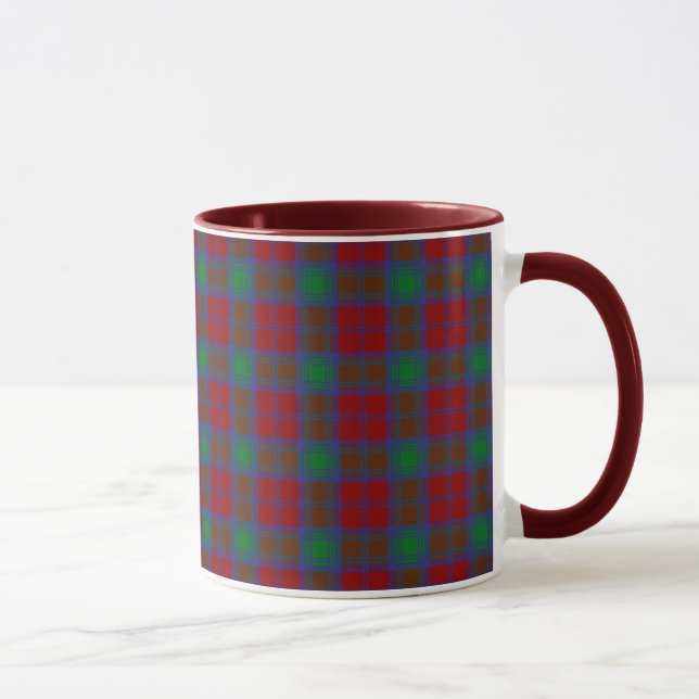 Mug Tartan de Lindsay de clan (Droite)
