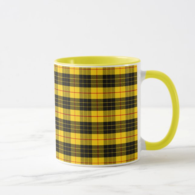 Mug Tartan de MacLeod de clan (Droite)
