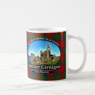 Mug Tartan de Sinclair Girnigoe de château de Sinclai