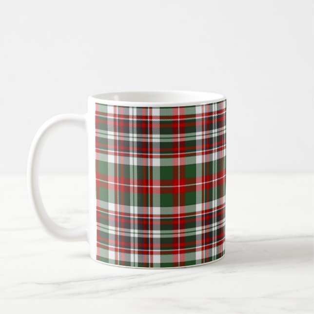 Mug Tartan d'hiver de Dinard (Gauche)