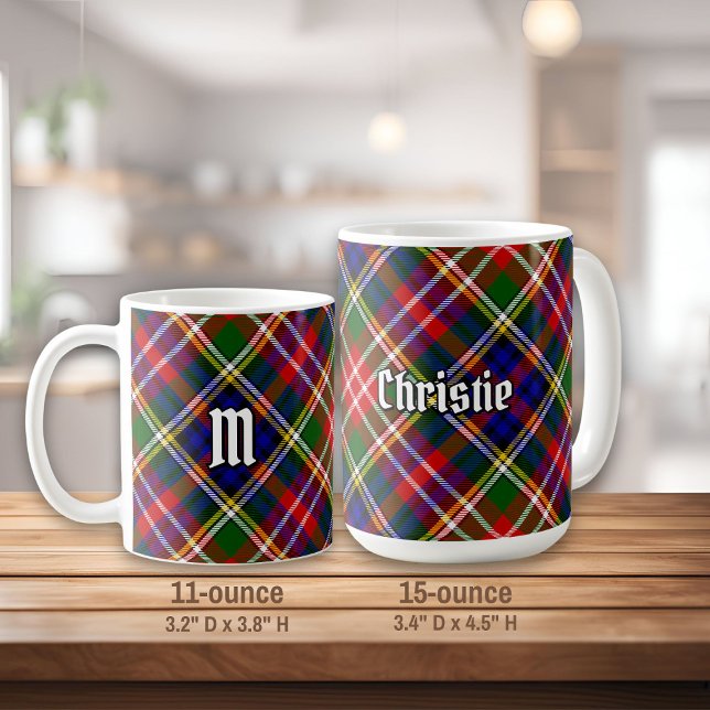 Mug Tartan du clan Christie (Créateur téléchargé)