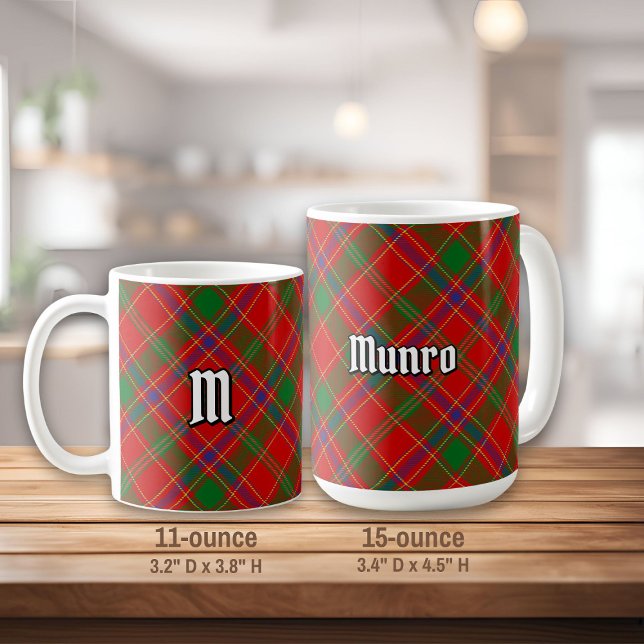 Mug Tartan du clan Munro (Créateur téléchargé)