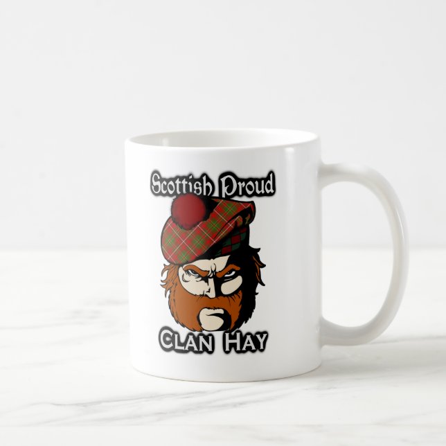 Mug Tartan Écossais Clan Hay Écosse (Droite)