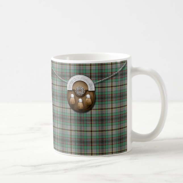 Mug Tartan et escarcelle de Craig de clan (Droite)