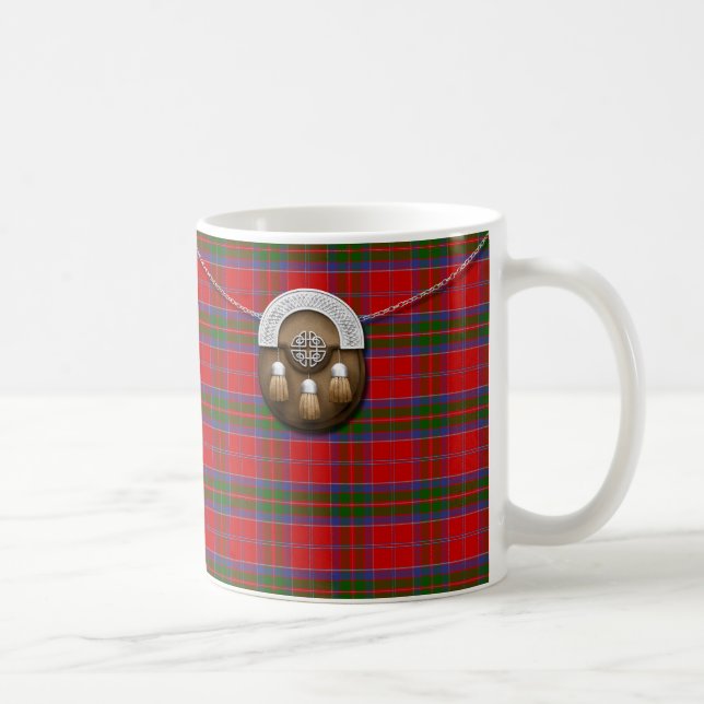 Mug Tartan et escarcelle de MacGillivray de clan (Droite)