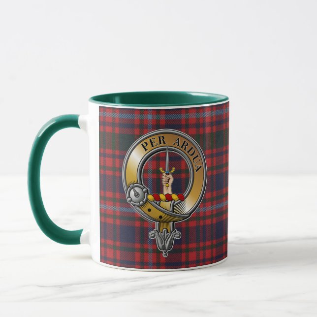 Mug Tartan et insigne MacIntyre (Gauche)