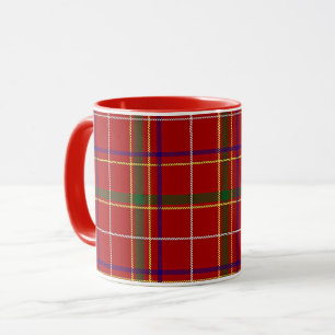 Mug Tartan rouge coloré