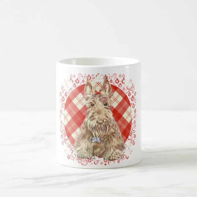 Mug Tartan Scottie Blé (Centre)