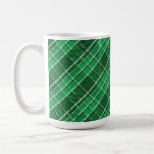 Mug Tartan Swahili Green Plaid Motif-88675