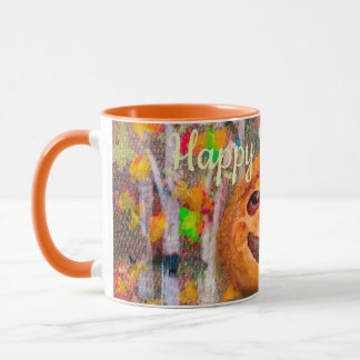 Mug Tarte aux cerises avec une croûte de citrouille Ha