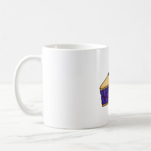 Mug Tarte aux myrtilles Kawaii