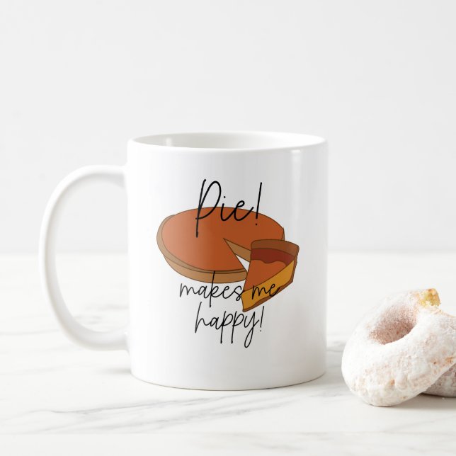 Mug Tarte Me Rend Heureux Tarte  (Avec donut)
