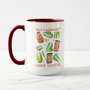 Mug T'as du chou ? Faîtes de Kimchi une aquarelle ép