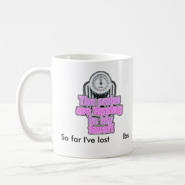 Mug Tasse-Ainsi de café loin que j'ai perdue ? ? ? ? (Gauche)