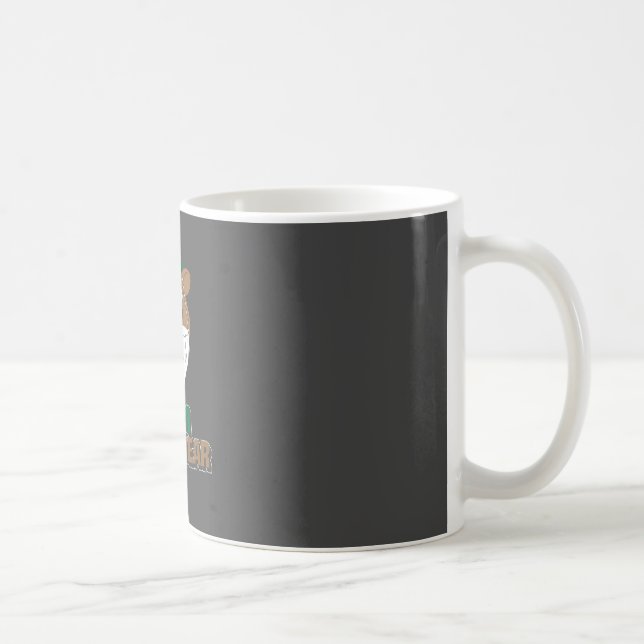 Mug Tasse-Charbon de bois de SugarBear d'équipe (Droite)