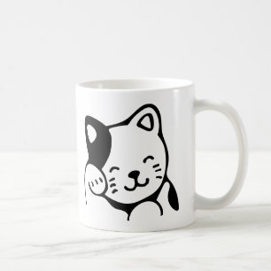 Mug Tasse. Chat de monogramme
