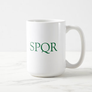 Mug "Tasse de café de SPQR "