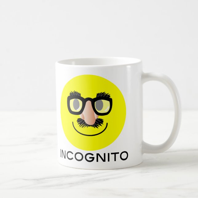 Mug 'TASSE de VISAGE incognito (Droite)