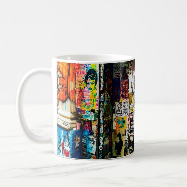 Mug Tasse Graffiti NYC Ville de New York (Gauche)