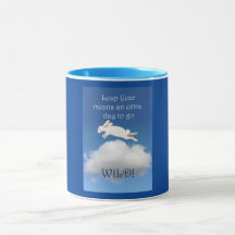 Tasse, lapin, jour supplémentaire d'année