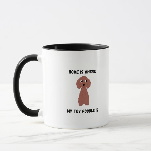 mug tasse mignon Caniche jouet (Gauche)