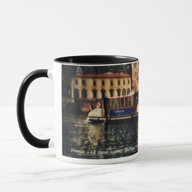 Mug tasse-mug France-  Lyon - Confluence (Gauche)