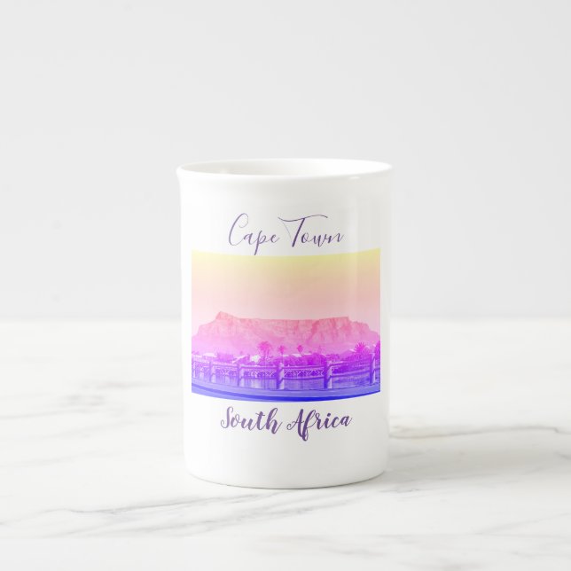Mug Tasse Paysage Vue Table Mountain Le Cap (Devant)