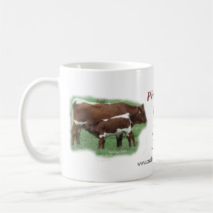 Mug Tasse-personnaliser de chariot et de veau