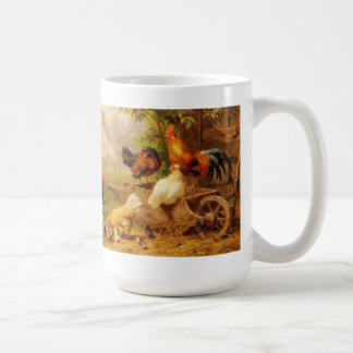 Mug Tasse-Poulets, coqs, poussins
