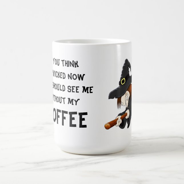 Mug Tasse/sorcière de Halloween (Centre)