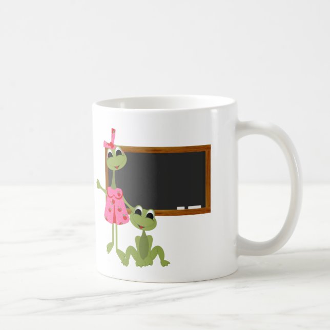Mug Tasse-Tableau personnalisé de café de professeur (Droite)