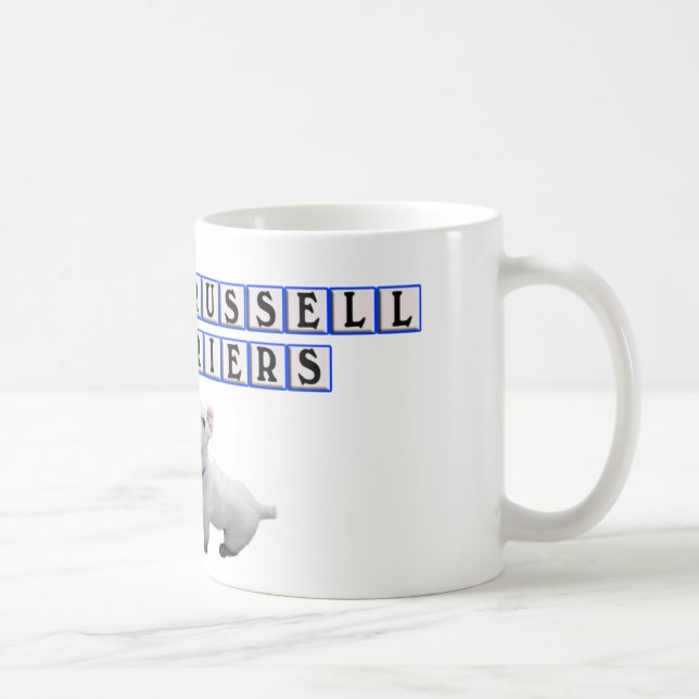 MUG TASSE/TASSE - TERRIERS DE JACK RUSSELL D'AMOUR D'I (Droite)