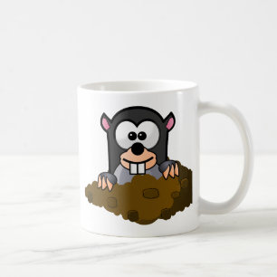 Mug Tasse. Taupe de monogramme