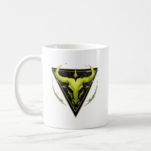 Mug / tasse Taureau Zodiaque Cadeau Astrologie (Gauche)