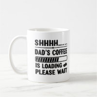 Tasse/tee drôle de chargement de café de papa - Mu