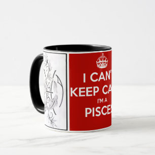 Mug Tasse/Zodiaque-Poissons combinés faits sur