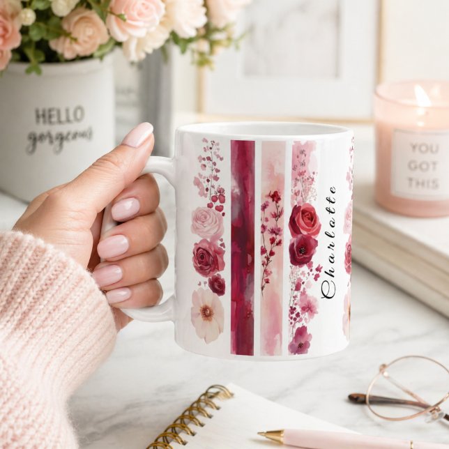 Mug TasseFleursSauvagesPersonnalisées (Créateur téléchargé)