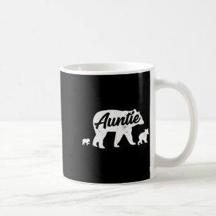 Mug Tatie vintage ours tante avec 2 ourson fête des mè